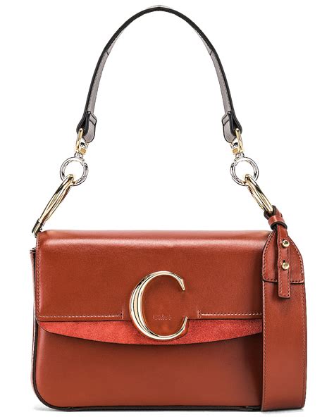 chloe c double carry bag|chloe wallet bag.